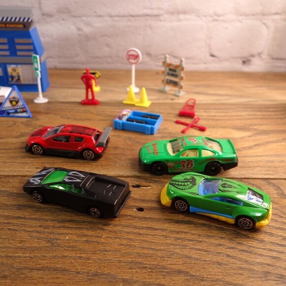 Greenbriar International Police And Fire Station Sand Therapy Play Set - Picture 5 of 11